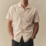 Pincord Conrad Shirt - Oat - Taylor Stitch - STAG Provisions - Tops - S/S Woven - Solid