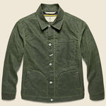 Supply Jacket - Blanket Lined Waxed Olive Ridgeline - Rogue Territory - STAG Provisions - Outerwear - Coat / Jacket