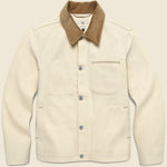 Supply Jacket - Cord Collar Ecru Selvedge - Rogue Territory - STAG Provisions - Outerwear - Coat / Jacket