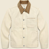 Supply Jacket - Cord Collar Ecru Selvedge - Rogue Territory - STAG Provisions - Outerwear - Coat / Jacket