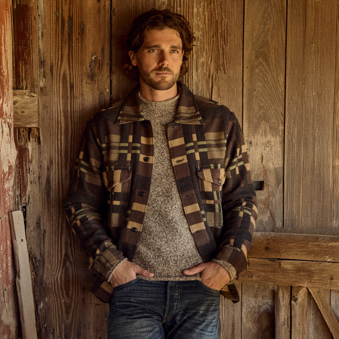 
                          Sportsman Overshirt - Black - RRL - STAG Provisions - Tops - L/S Woven - Overshirt
                        