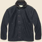 Corduroy Collar Deck Jacket - Navy - RRL - STAG Provisions - Outerwear - Coat / Jacket