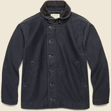 Corduroy Collar Deck Jacket - Navy - RRL - STAG Provisions - Outerwear - Coat / Jacket