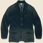 Halloran Indigo Corduroy Sportcoat - Indigo - RRL - STAG Provisions - Outerwear - Coat / Jacket