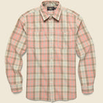 Farrell Workshirt - Pink Multi - RRL - STAG Provisions - Tops - L/S Woven - Plaid