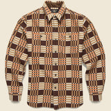 Cody Workshirt - Brown Multi - RRL - STAG Provisions - Tops - L/S Woven - Plaid