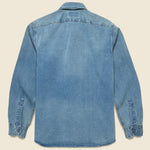 Dockman Workshirt - Faded Indigo - RRL - STAG Provisions - Tops - L/S Woven - Solid