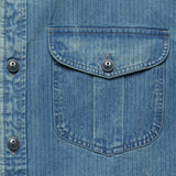 Dockman Workshirt - Faded Indigo - RRL - STAG Provisions - Tops - L/S Woven - Solid