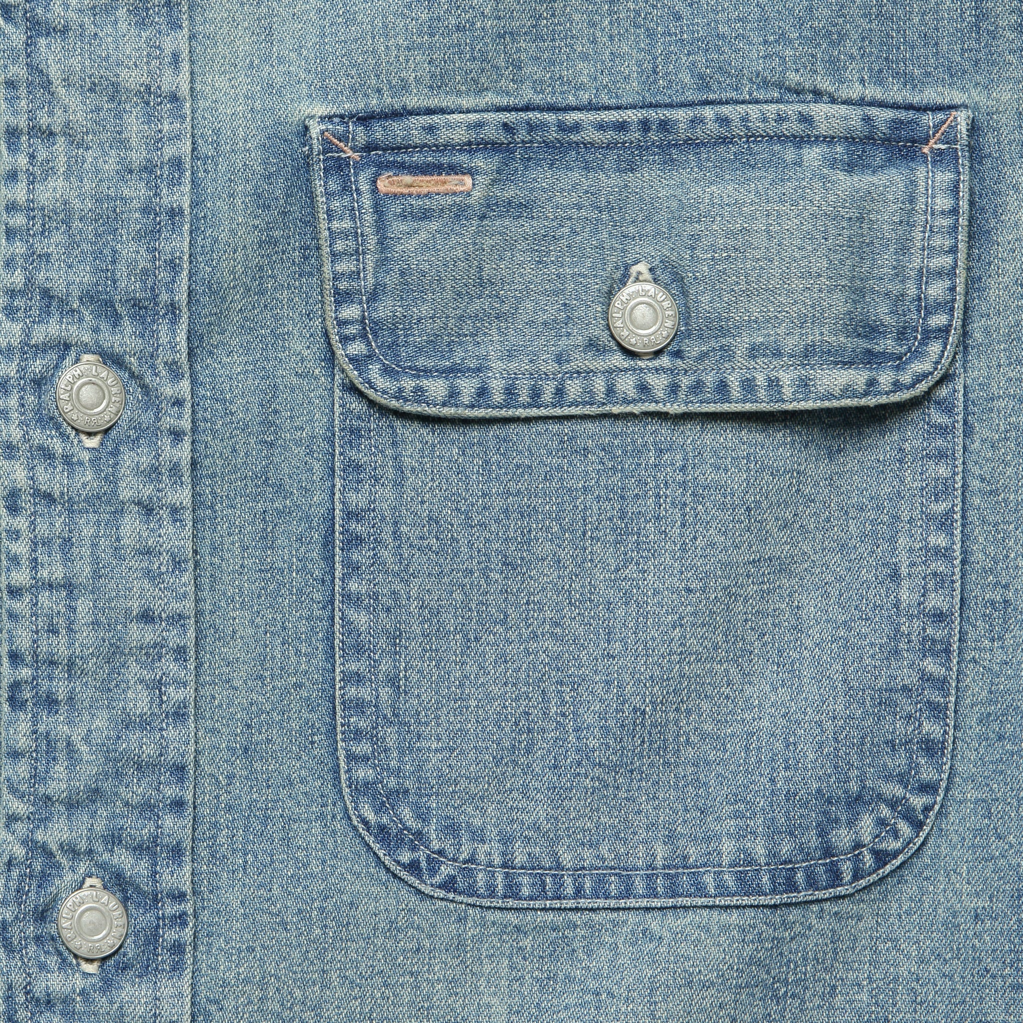 
                          Lot 93 Workshirt - Clearfield Wash - RRL - STAG Provisions - Tops - L/S Woven - Solid
                        