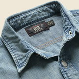 Lot 93 Workshirt - Clearfield Wash - RRL - STAG Provisions - Tops - L/S Woven - Solid