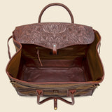 Pecos Blanket Duffle Bag - Grey/Brown/Multi - RRL - STAG Provisions - Accessories - Bags / Luggage