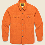 Nylon Shirt Jacket - Outdoor Orange - RRL - STAG Provisions - Outerwear - Shirt Jacket