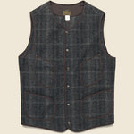 Alan Vest - Charcoal Plaid - RRL - STAG Provisions - Outerwear - Vest