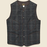 Alan Vest - Charcoal Plaid - RRL - STAG Provisions - Outerwear - Vest