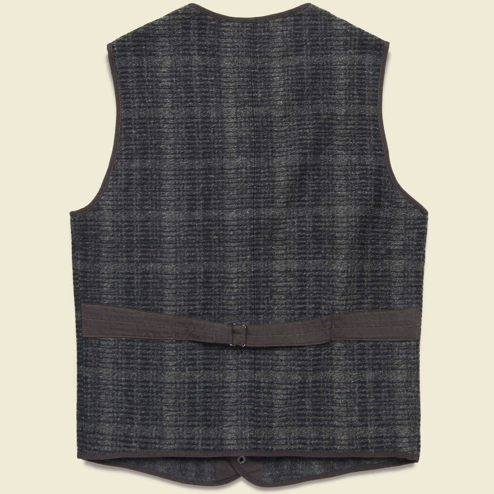 
                          Alan Vest - Charcoal Plaid - RRL - STAG Provisions - Outerwear - Vest
                        