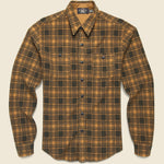 Houston Workshirt - Gold/Black - RRL - STAG Provisions - Tops - L/S Woven - Plaid