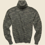 Turtleneck Pullover - Salt Pepper Marl - RRL - STAG Provisions - Tops - Sweater