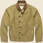Corduroy Collar Deck Jacket - Khaki (Copy) - RRL - STAG Provisions - Outerwear - Coat / Jacket