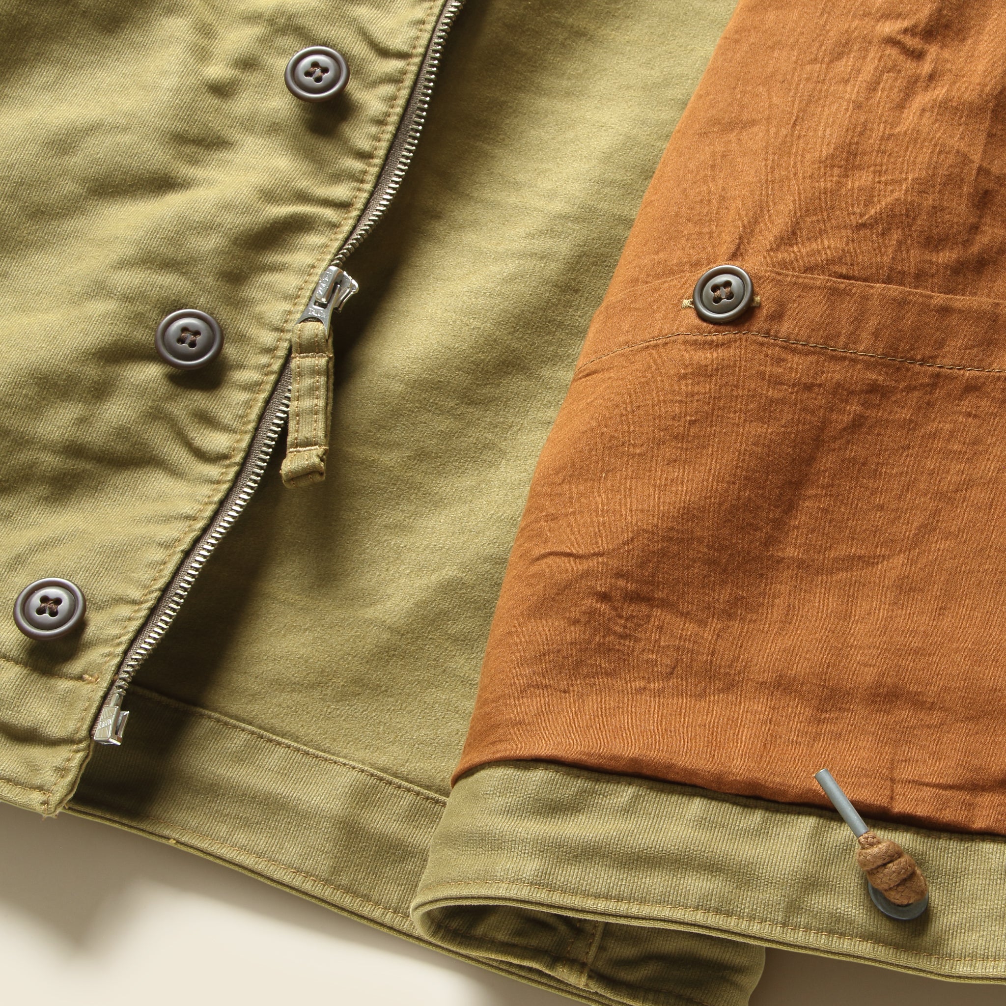 
                          Corduroy Collar Deck Jacket - Khaki - RRL - STAG Provisions - Outerwear - Coat / Jacket
                        