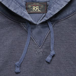 Two-Tone Fleece Hoodie - Navy - RRL - STAG Provisions - Tops - Fleece / Sweatshirt
