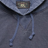 Two-Tone Fleece Hoodie - Navy - RRL - STAG Provisions - Tops - Fleece / Sweatshirt