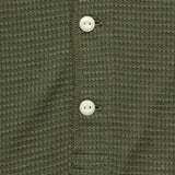 Waffle-Knit Henley - Olive - RRL - STAG Provisions - Tops - L/S Knit