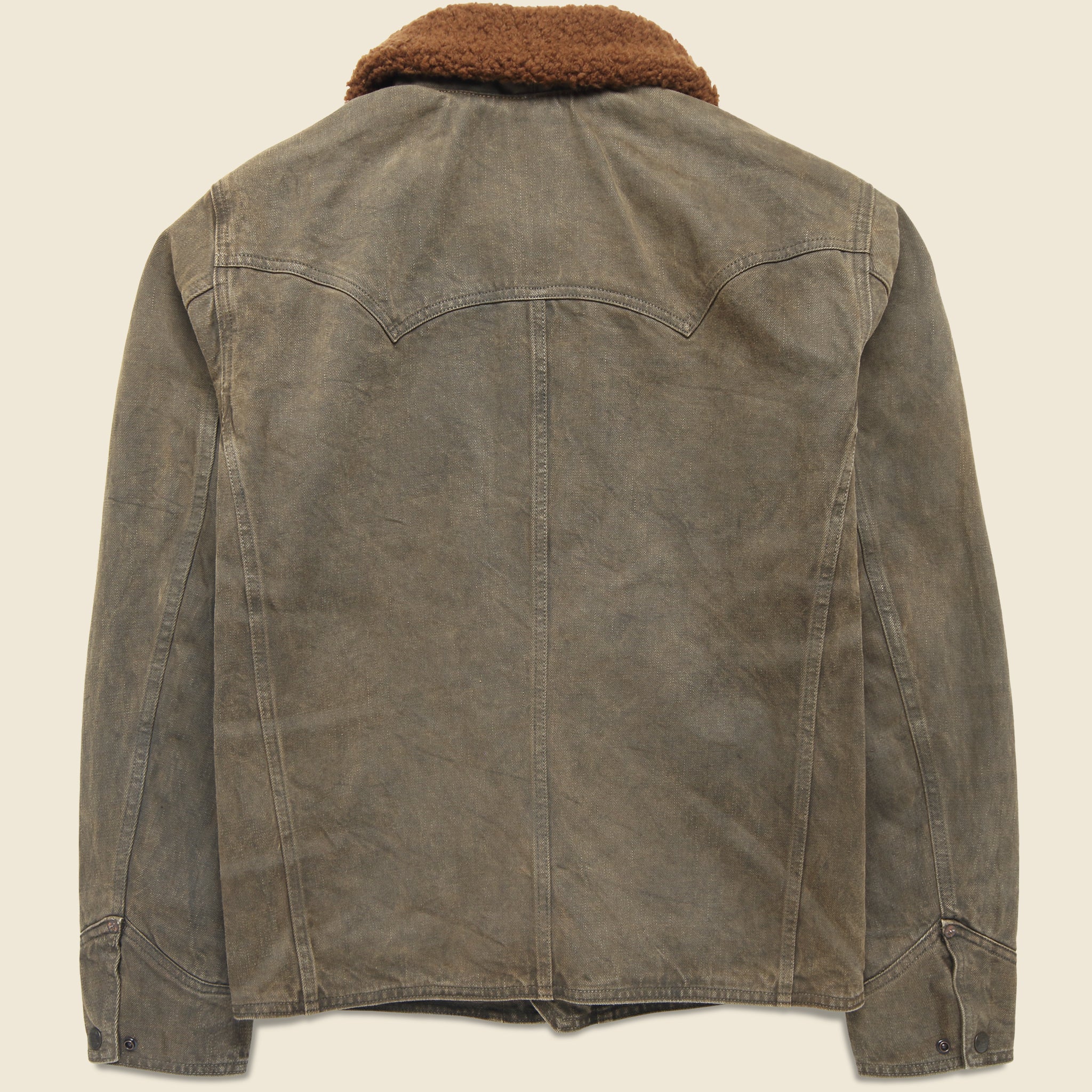 Halkirk Denim Jacket - Brown - RRL - STAG Provisions - Outerwear - Coat / Jacket