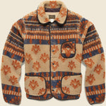 Bryn Fleece Jacket - Orange - RRL - STAG Provisions - Outerwear - Coat / Jacket