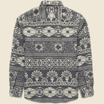 Lee Jacquard Workshirt - Black - RRL - STAG Provisions - Tops - L/S Woven - Other Pattern