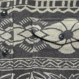 Lee Jacquard Workshirt - Black - RRL - STAG Provisions - Tops - L/S Woven - Other Pattern