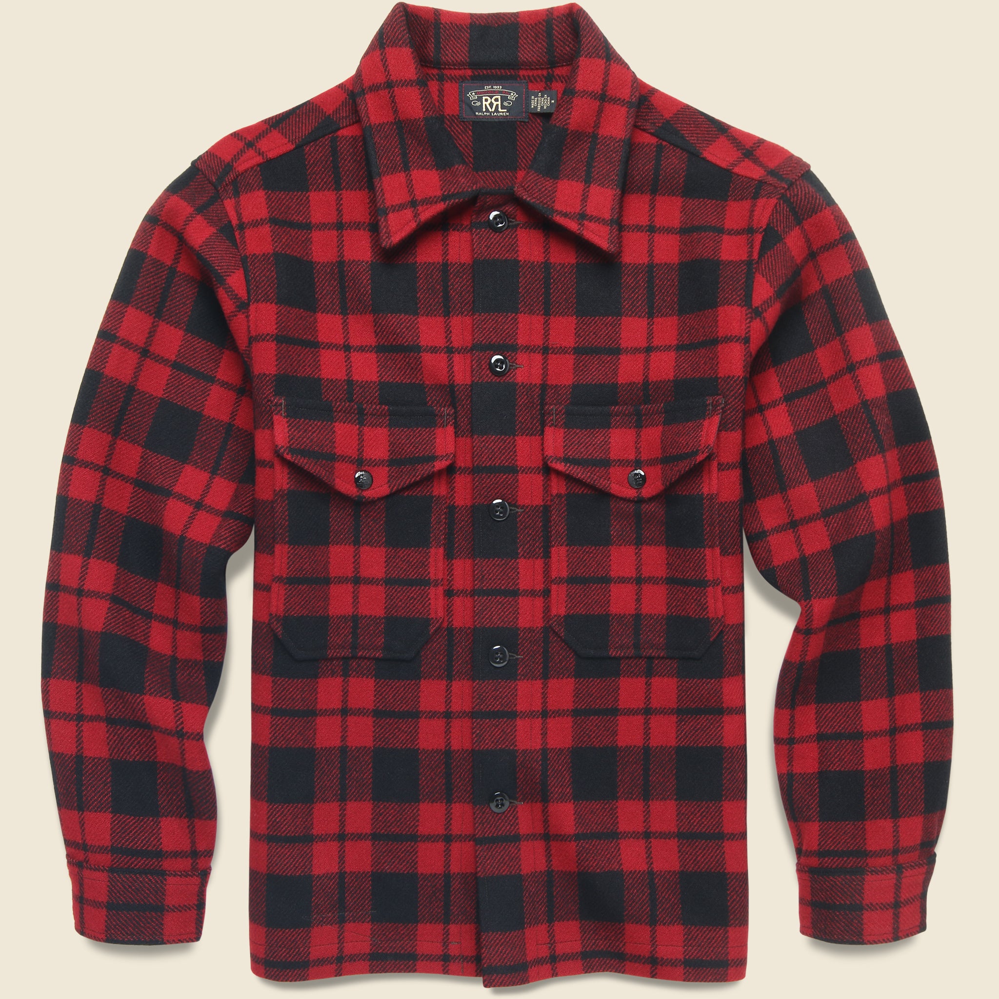 Sportsman Overshirt - Multi - RRL - STAG Provisions - Tops - L/S Woven - Plaid