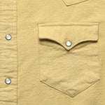 Chamois Western Shirt - Yellow - RRL - STAG Provisions - Tops - L/S Woven - Solid