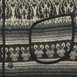 Jacquard Shawl Sweater Jacket - Green - RRL - STAG Provisions - Tops - Sweater