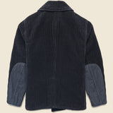 Corduroy Port Peacoat - Navy - RRL - STAG Provisions - Outerwear - Coat / Jacket