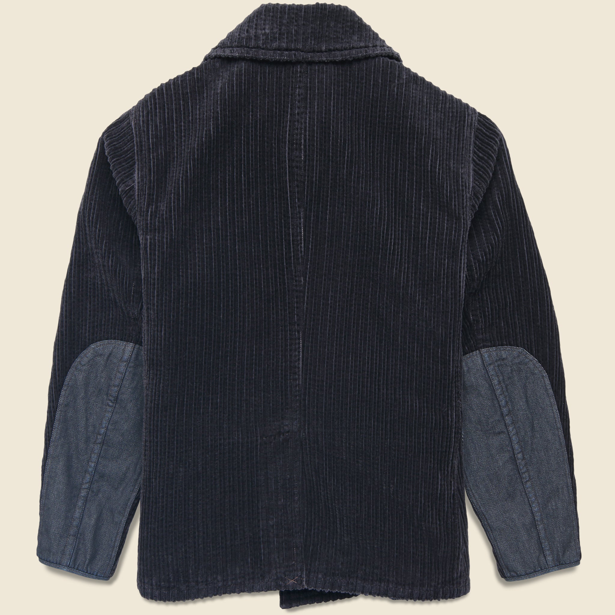 Corduroy Port Peacoat - Navy - RRL - STAG Provisions - Outerwear - Coat / Jacket