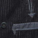 Corduroy Port Peacoat - Navy - RRL - STAG Provisions - Outerwear - Coat / Jacket