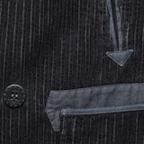 Corduroy Port Peacoat - Navy - RRL - STAG Provisions - Outerwear - Coat / Jacket