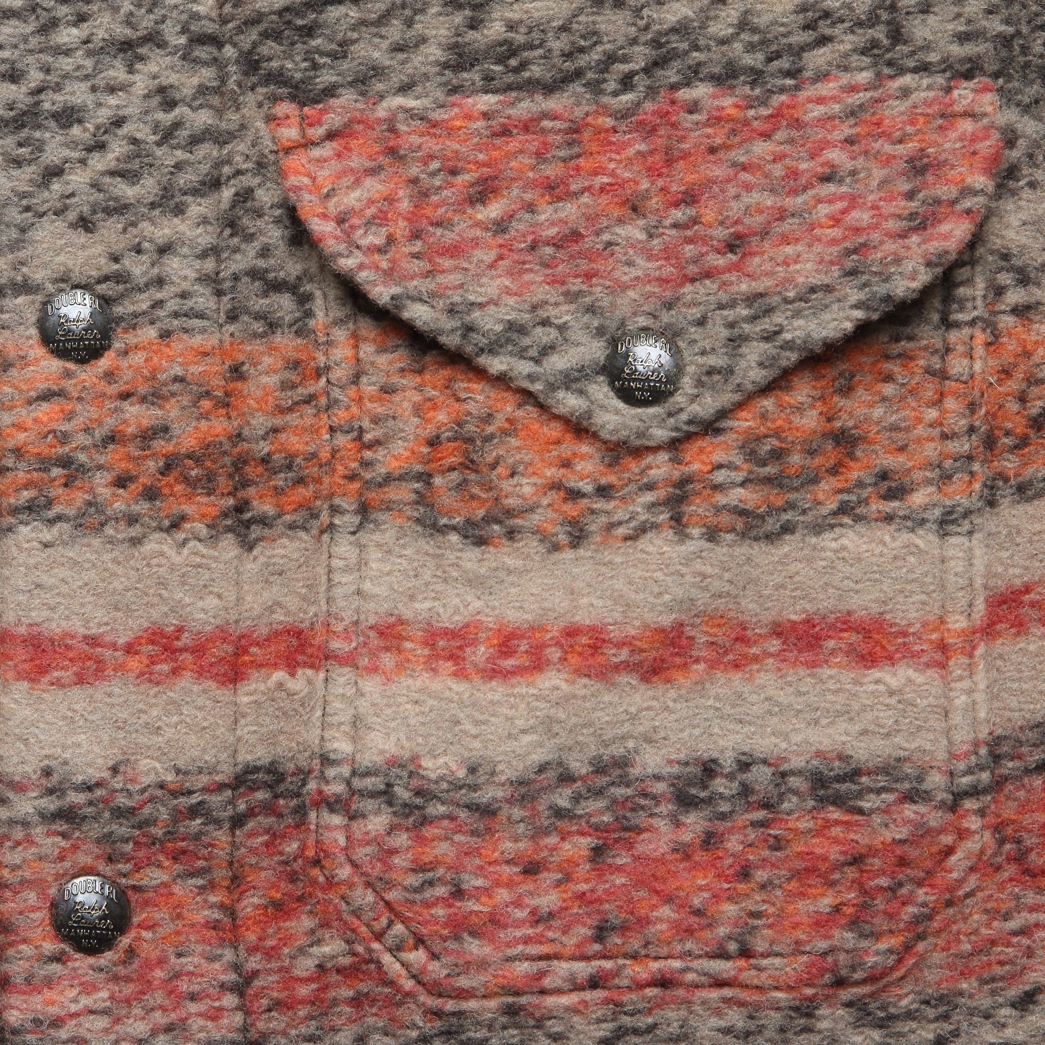 
                          Jacquard Wallace Jacket - Red - RRL - STAG Provisions - Outerwear - Shirt Jacket
                        
