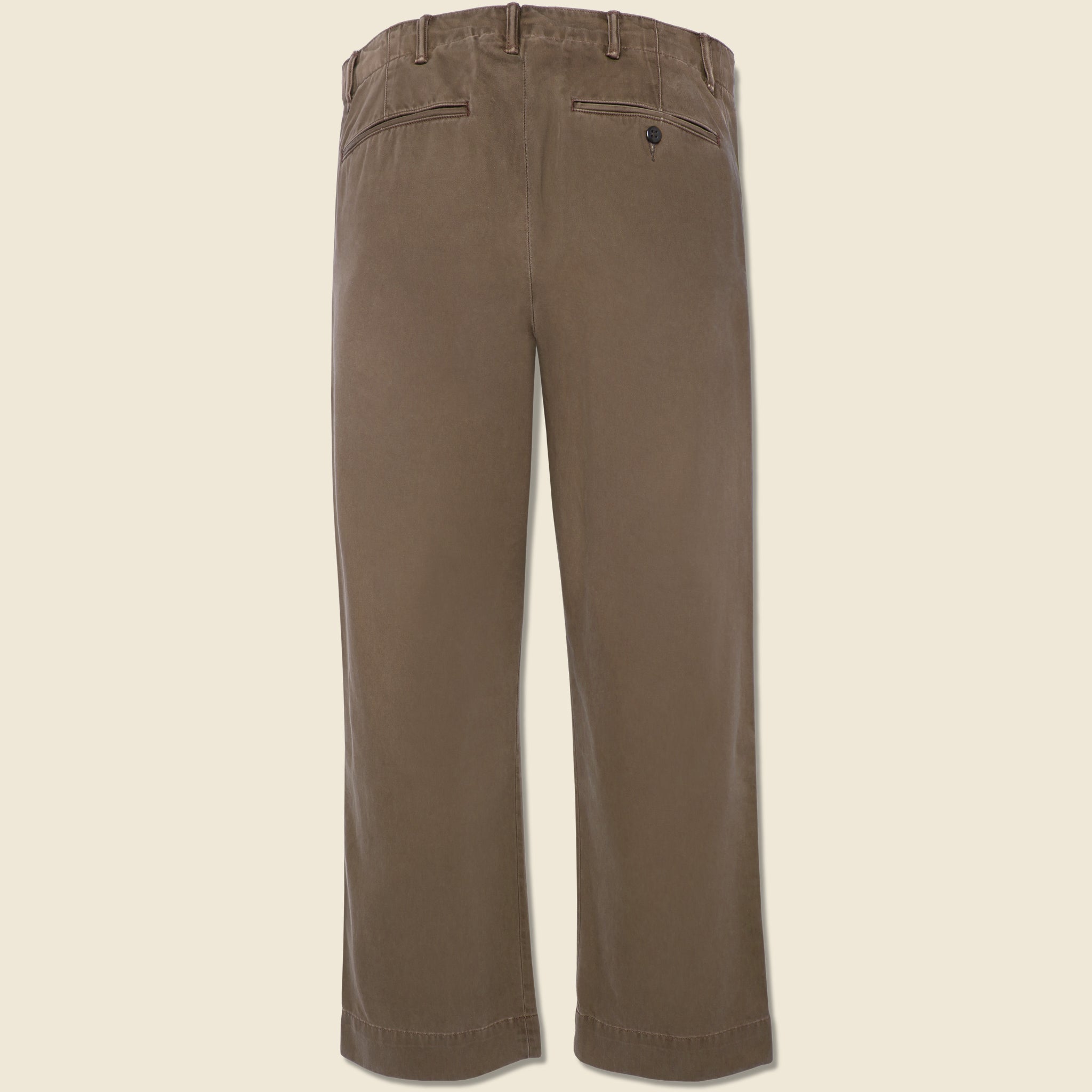 Field Chino - Dark Brown - RRL - STAG Provisions - Pants - Twill