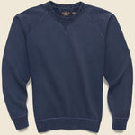 French Terry Raglan Crew - Navy - RRL - STAG Provisions - Tops - Fleece / Sweatshirt