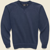 French Terry Raglan Crew - Navy - RRL - STAG Provisions - Tops - Fleece / Sweatshirt