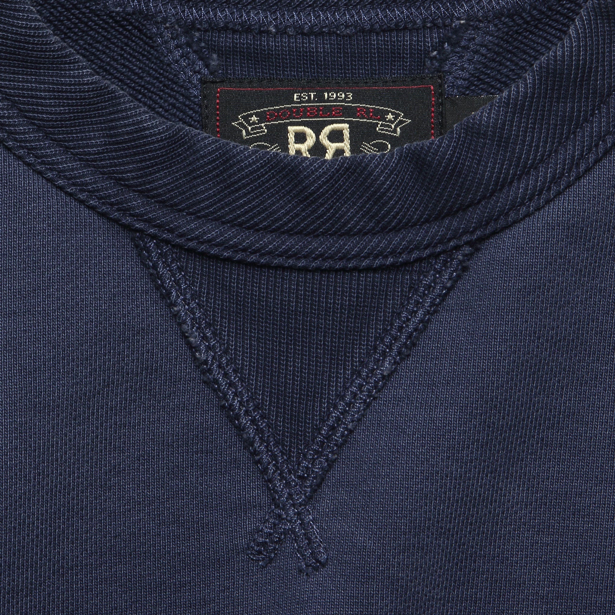 
                          French Terry Raglan Crew - Navy - RRL - STAG Provisions - Tops - Fleece / Sweatshirt
                        