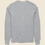 Waffle Knit Henley - Grey - RRL - STAG Provisions - Tops - L/S Knit