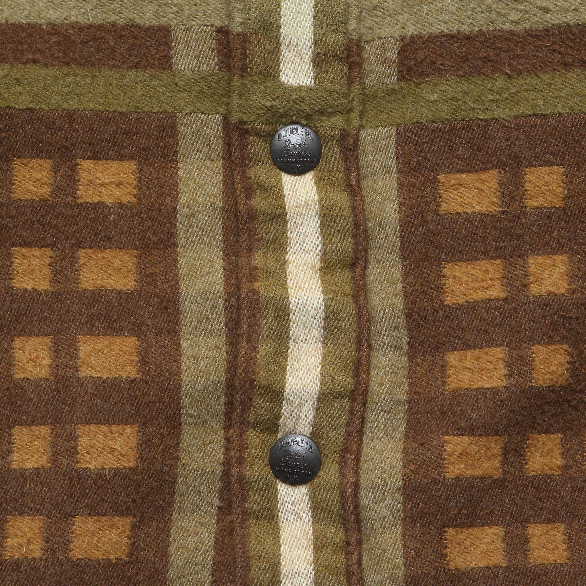 
                          Jacquard Nelson Overshirt - Brown - RRL - STAG Provisions - Tops - L/S Woven - Overshirt
                        