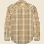 Sawtooth Western Shirt - Yellow - RRL - STAG Provisions - Tops - L/S Woven - Plaid