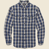 Jasper Workshirt - Blue - RRL - STAG Provisions - Tops - L/S Woven - Plaid