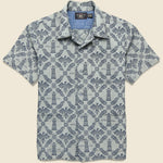 Wayne Camp Shirt - Indigo - RRL - STAG Provisions - Tops - S/S Woven - Other Pattern