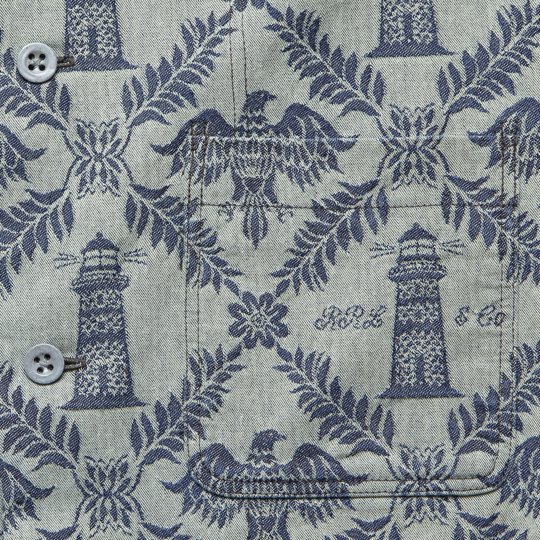 
                          Wayne Camp Shirt - Indigo - RRL - STAG Provisions - Tops - S/S Woven - Other Pattern
                        