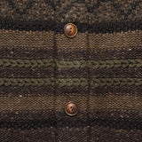 Float Jacquard Shawl Cardigan - Brown Olive - RRL - STAG Provisions - Tops - Sweater