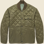 Reversible Edmund Jacket - Green - RRL - STAG Provisions - Outerwear - Coat / Jacket